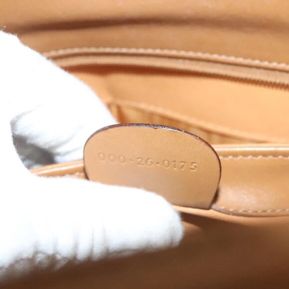 GUCCI Bamboo Hand Bag Leather Brown Gold 000 26 0175 Auth 127876 - Picture 10 of 16